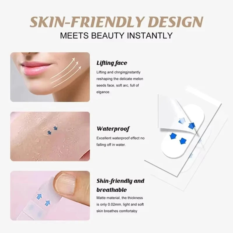 Invisible Face Lift Stickers
