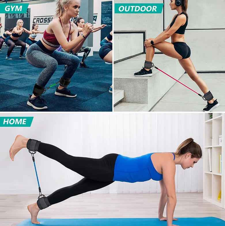 Ankle Resistance Bands Set