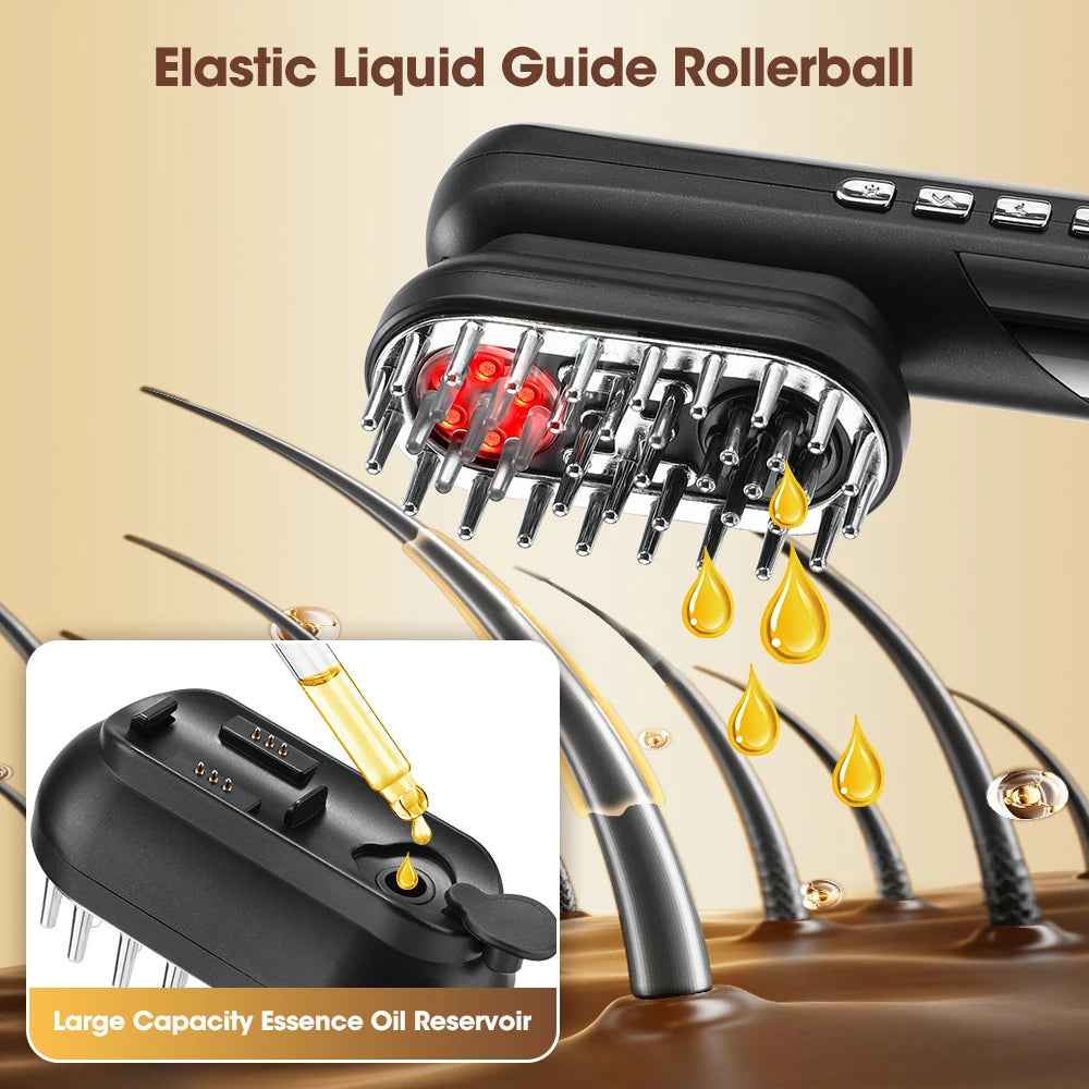 4 In 1 Electric Scalp Comb EMS